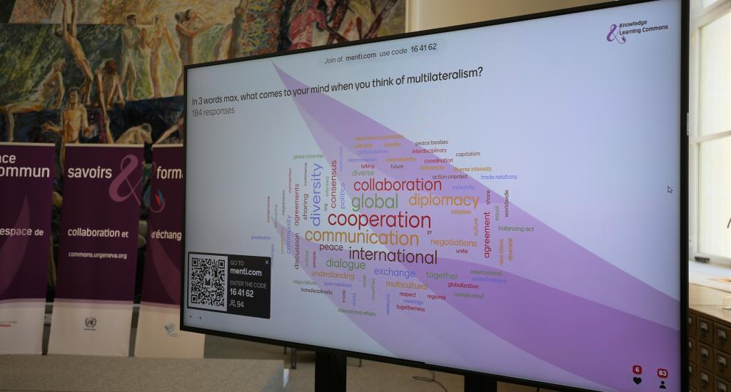 Answers for the question "what is multilateralism" appearing on the screen.