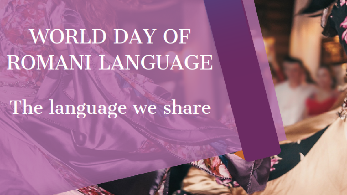 Picture where the title indicates World Day of Language