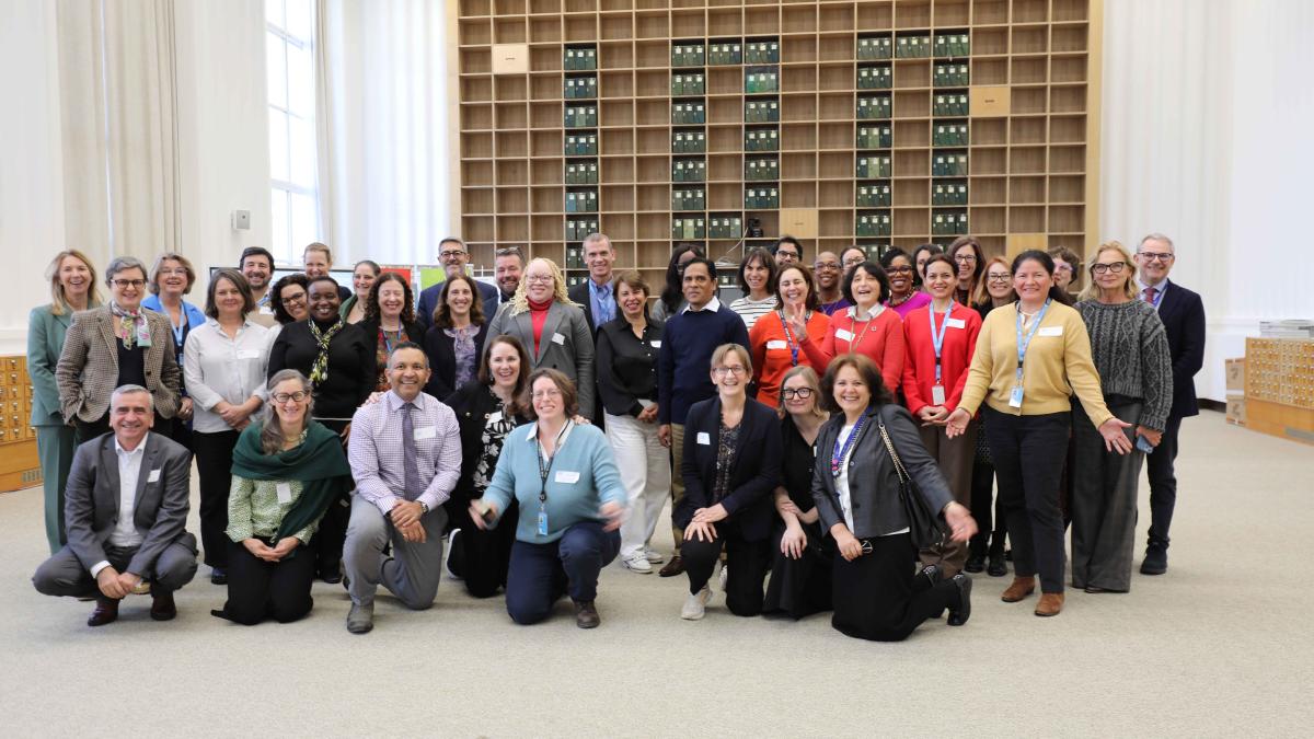 A group photo of the librarians participating in UN-LINKS 2024.