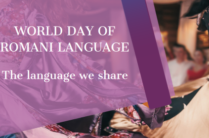 Picture where the title indicates World Day of Language