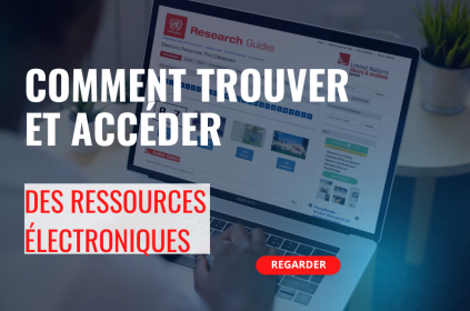 comment trouver et acceder des ressouces electroniques