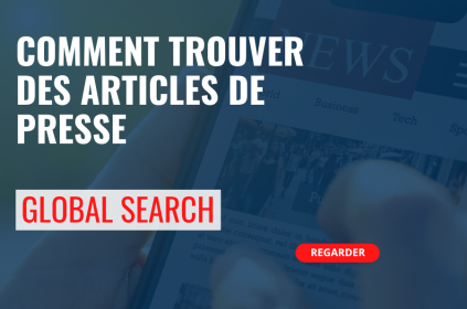 comment trouver des articles de presse