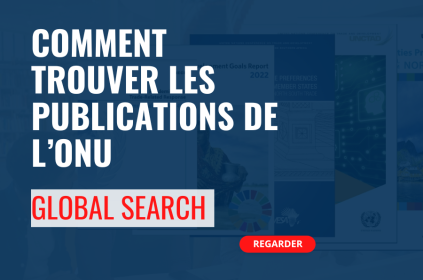 Comment trouver les publications de l'onu