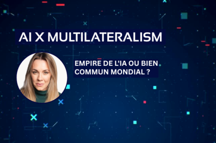 Cette image montre le titre de l'episode: Empire de l'IA ou bien commun mondial ?